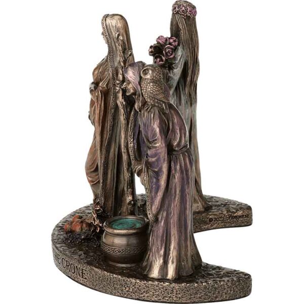 Maiden Mother and Crone Trio Statue