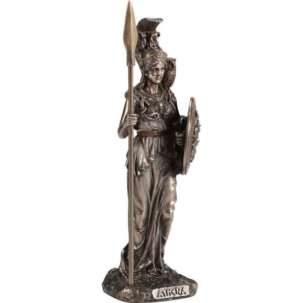 Bronze Athena Greek Goddess Statue