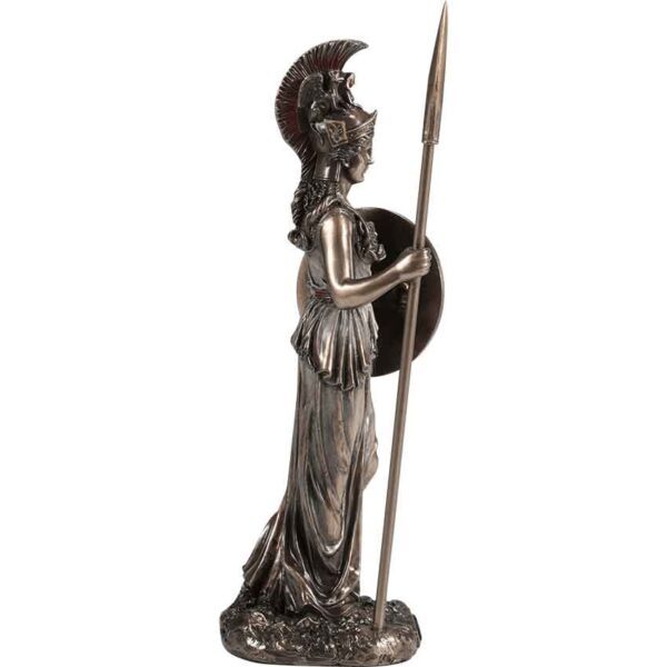 Bronze Athena Greek Goddess Statue