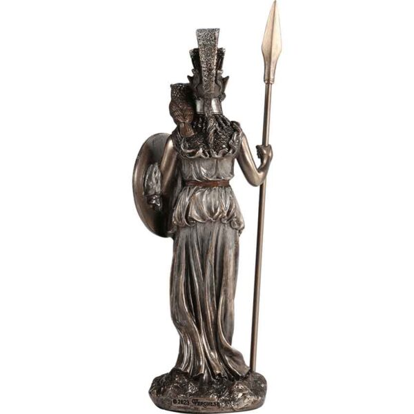 Bronze Athena Greek Goddess Statue