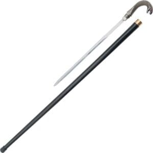 Silver Cobra Sword Cane