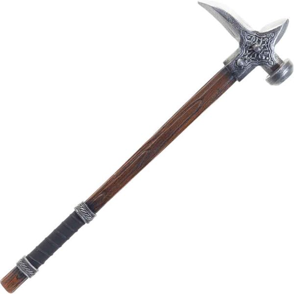 Wood Effect LARP War Hammer - 30 Inches