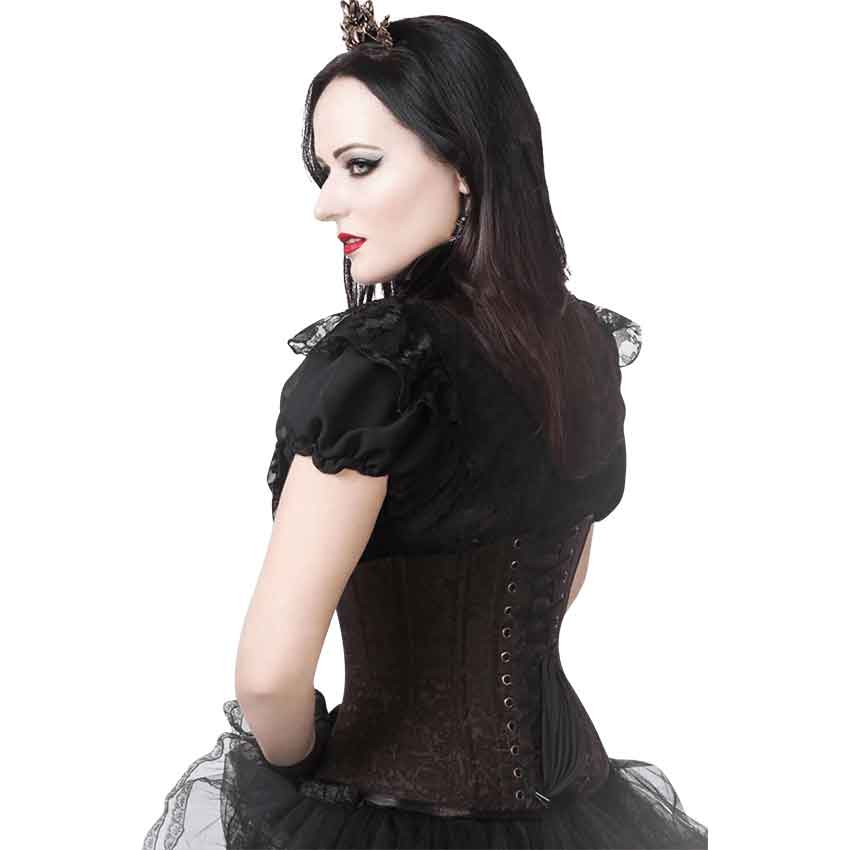 Brown Steampunk Underbust Corset