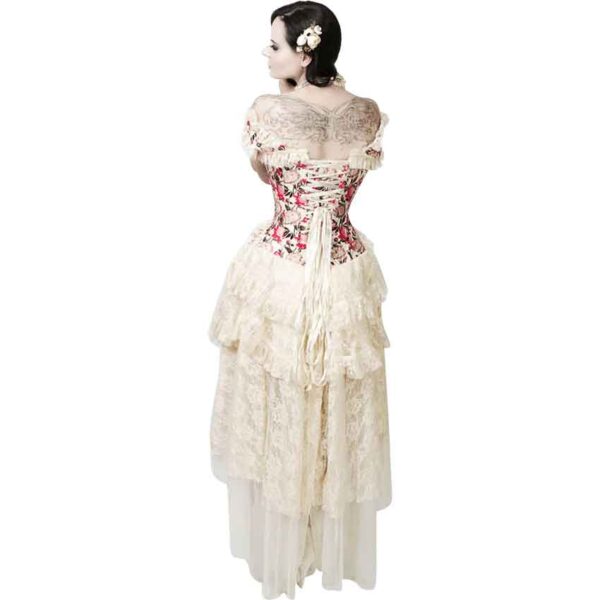 Edina Floral Victorian Corset Dress