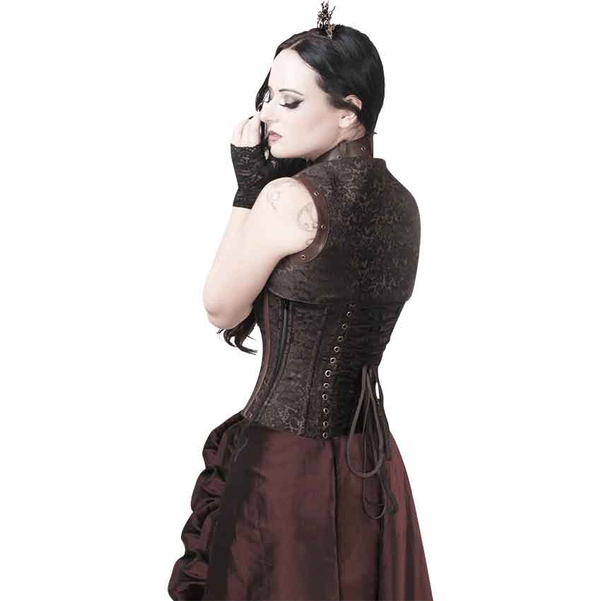 Floriano Overbust Steampunk Corset Dress