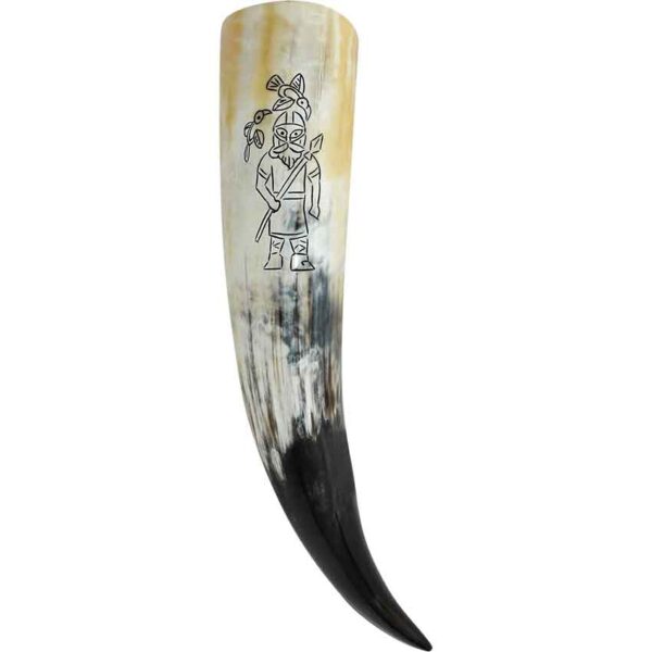 The Blessed Warrior Drinking Horn