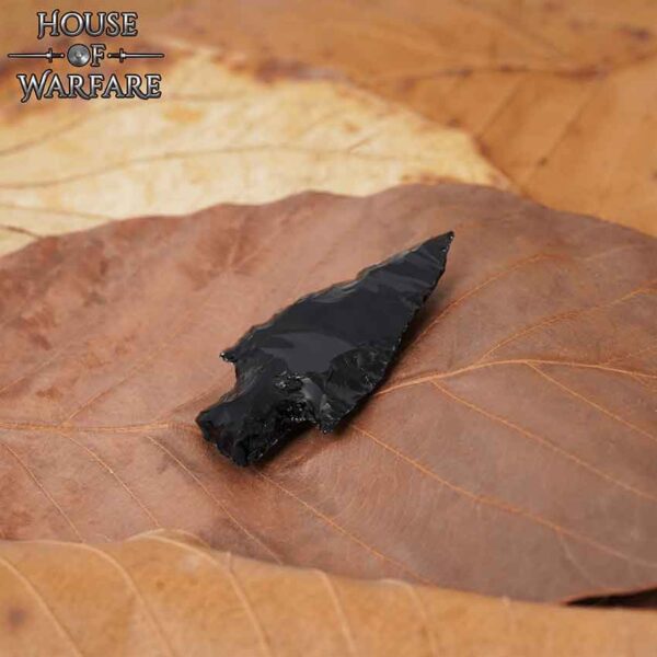 Primitive Obsidian Arrowhead