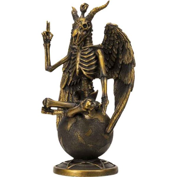 Baphomet Skeleton Statue