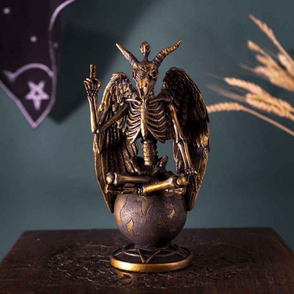 Baphomet Skeleton Statue