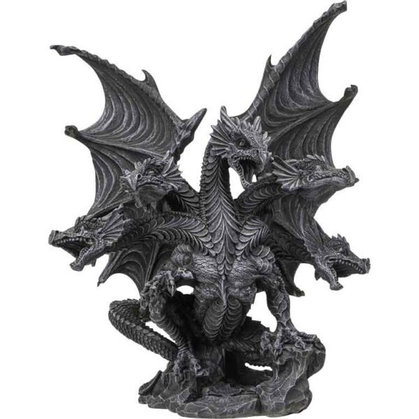 Dark Hydra Dragon Statue