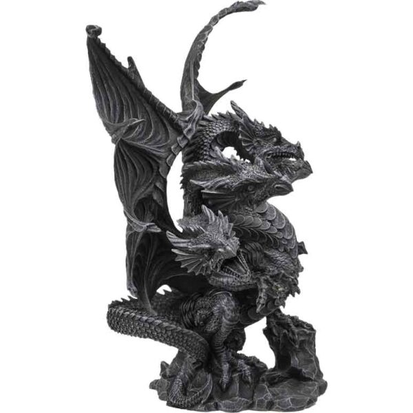 Dark Hydra Dragon Statue