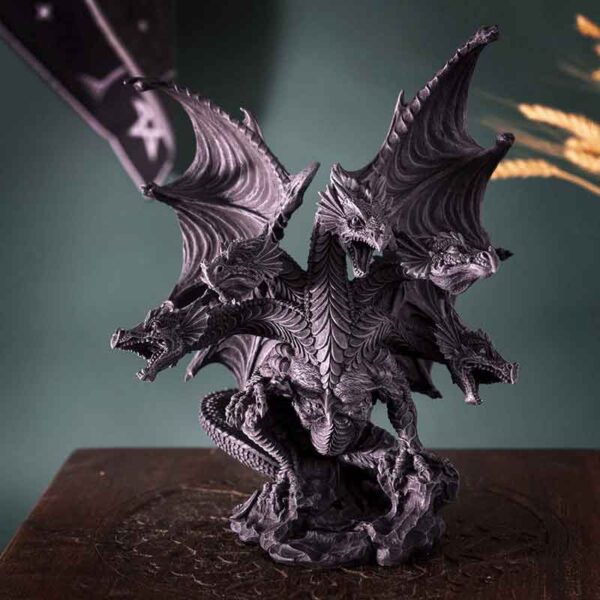 Dark Hydra Dragon Statue