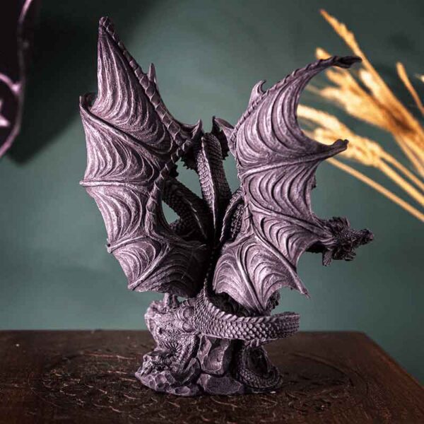 Dark Hydra Dragon Statue