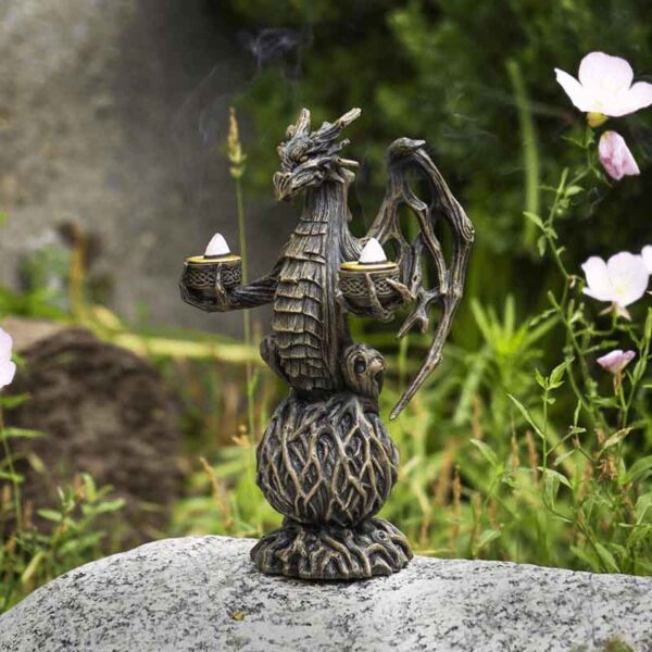 Tree Dragon Candle Holder