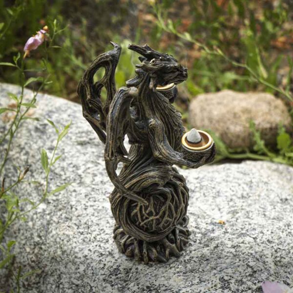 Tree Dragon Candle Holder