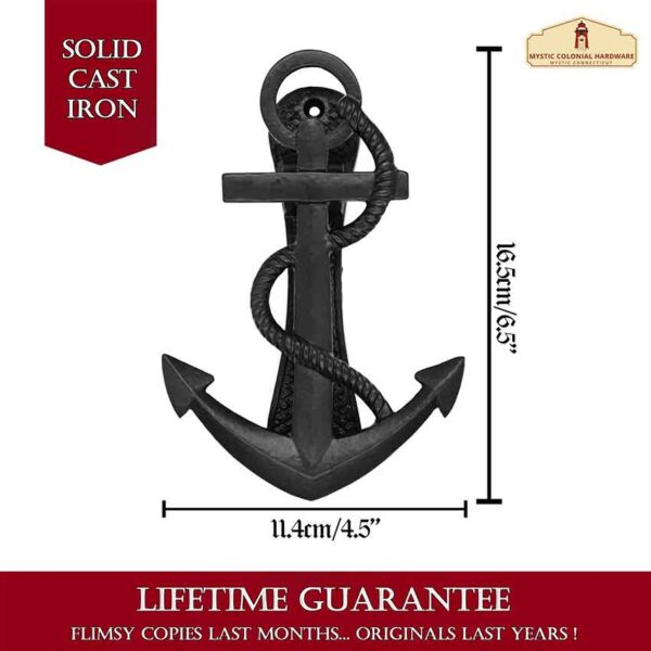 Nautical Ship Anchor Door Knocker