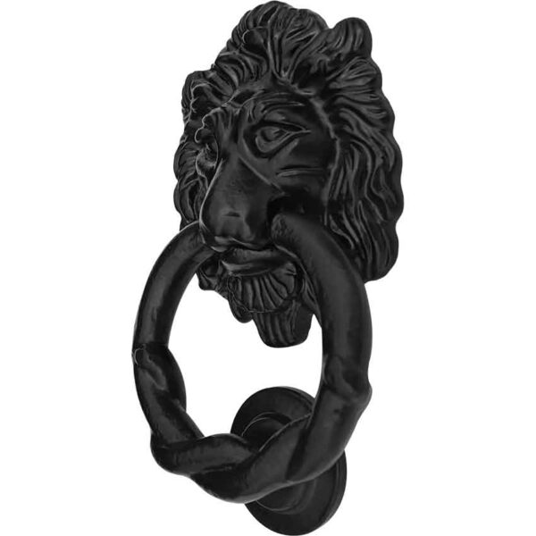 Noble Lion Head Door Knocker