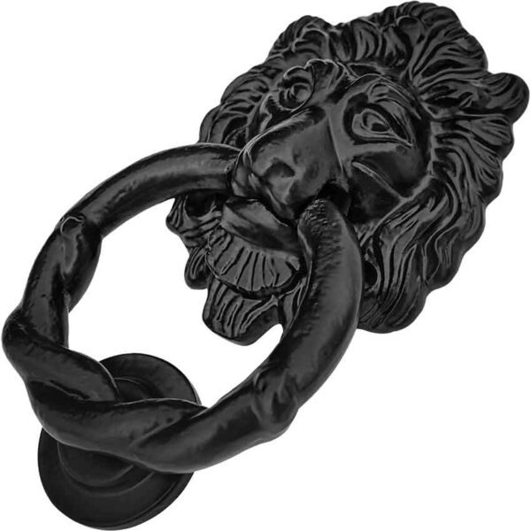 Noble Lion Head Door Knocker