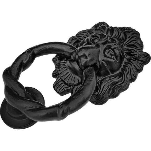 Noble Lion Head Door Knocker