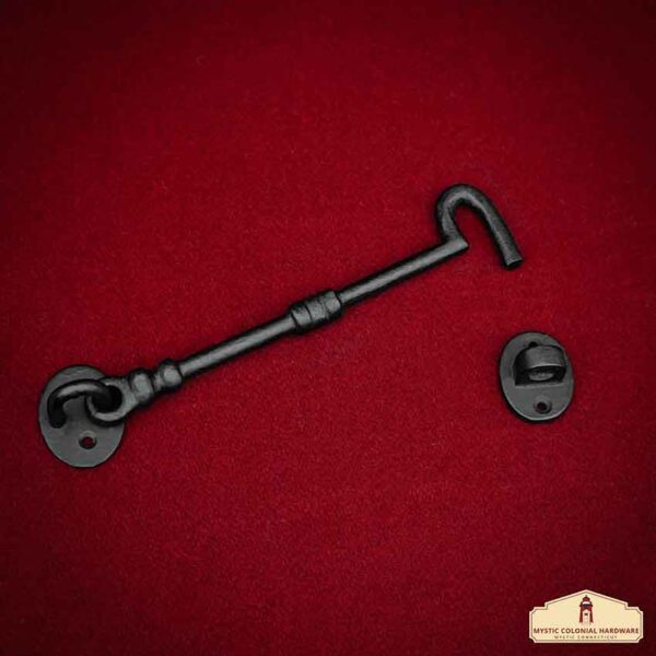 Wrought Iron Gate Latches - 7.5 Inches - Set of 2