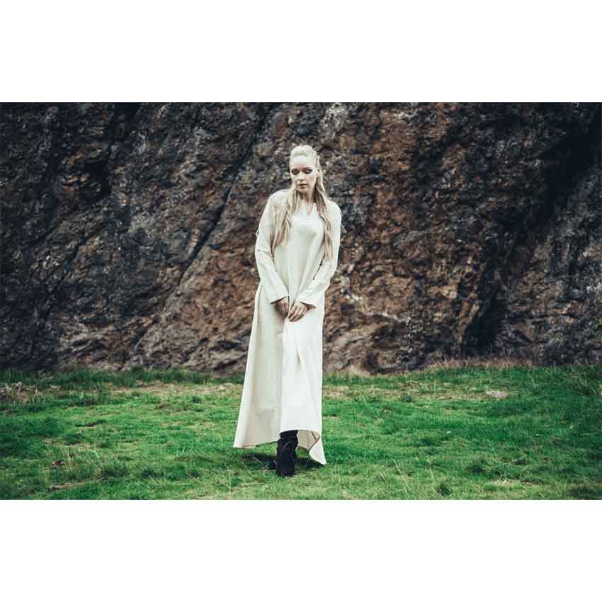 Valdis Viking Underdress - Natural - Medieval Collectibles