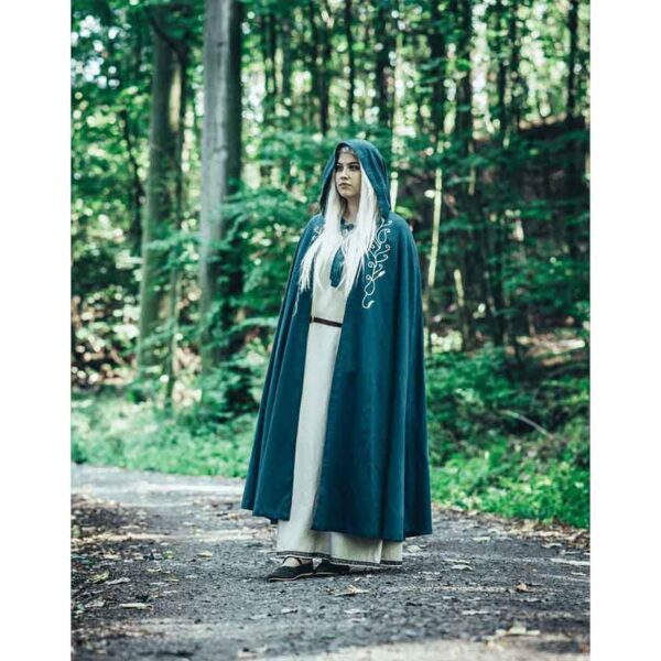 Lyra Medieval Cloak - Green