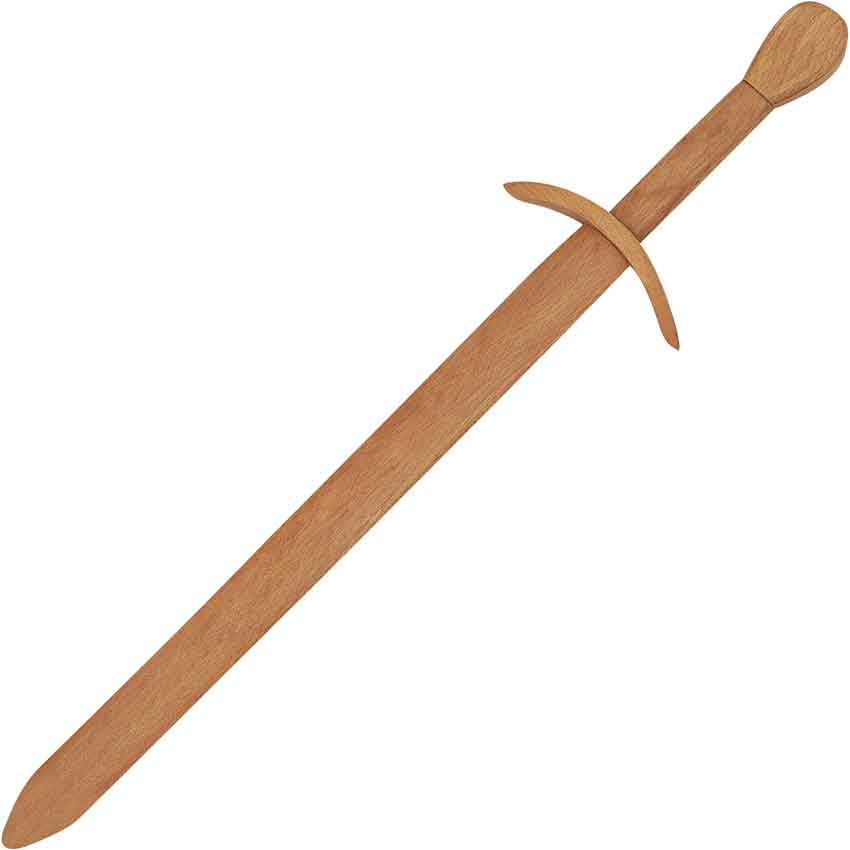 Wooden Sword -HARDWOOD blade 60 cm long. Toy, Stage prop, LARP, Fancy dress
