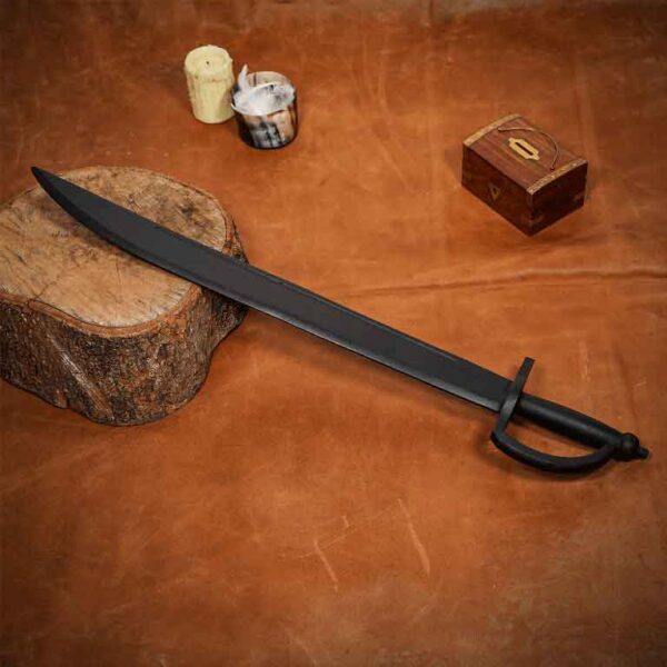 Black Wooden Pirate Cutlass