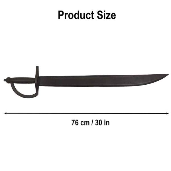 Black Wooden Pirate Cutlass