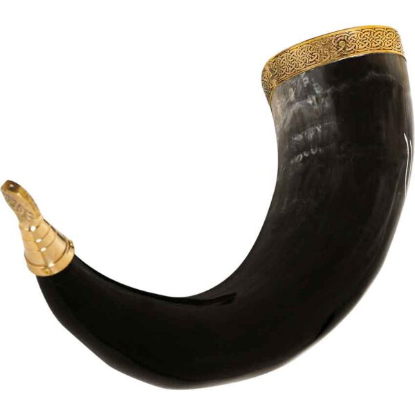 Odin’s Ravens Drinking Horn