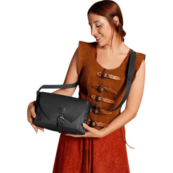 Wandering Wizard Shoulder Bag - Black