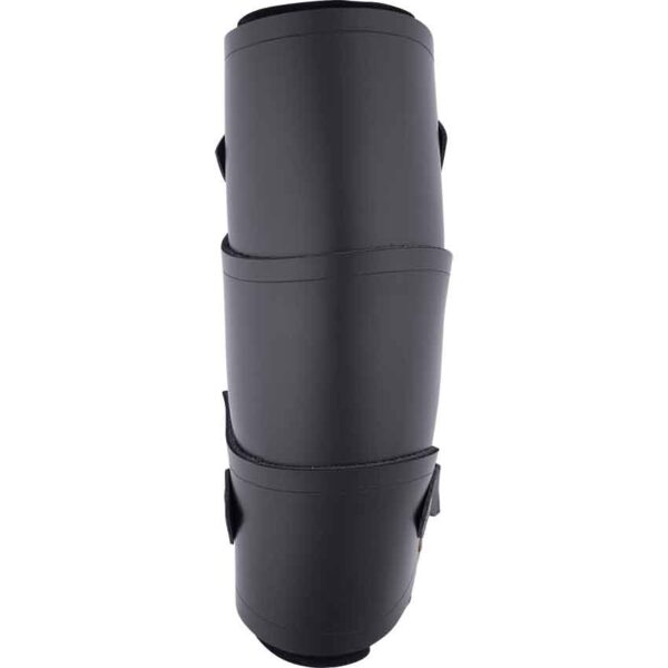 Battle Archeress Leather Bracers - Black