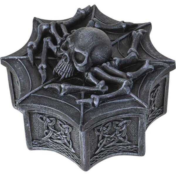 Arachnid Skull Trinket Box