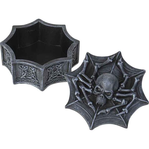 Arachnid Skull Trinket Box