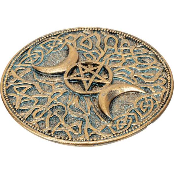 Triple Moon Incense Burner