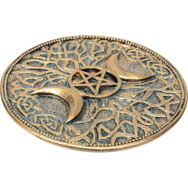 Triple Moon Incense Burner