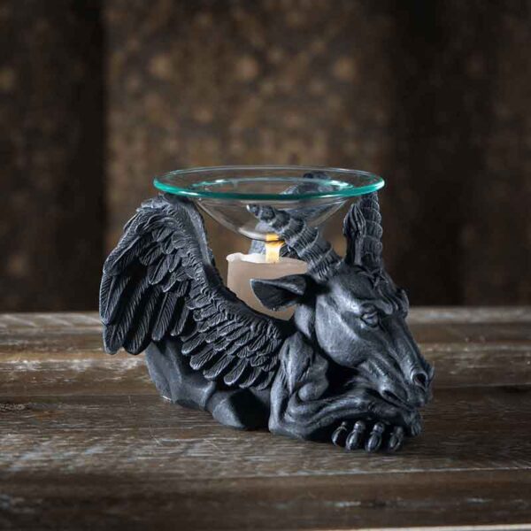 Winged Baphomet Oil Burner