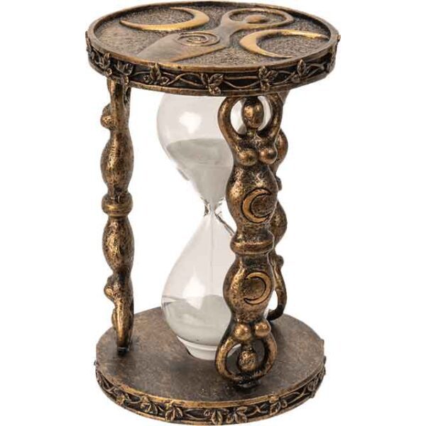 Spiral Triple Goddess Sandtimer