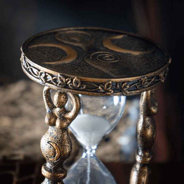 Spiral Triple Goddess Sandtimer