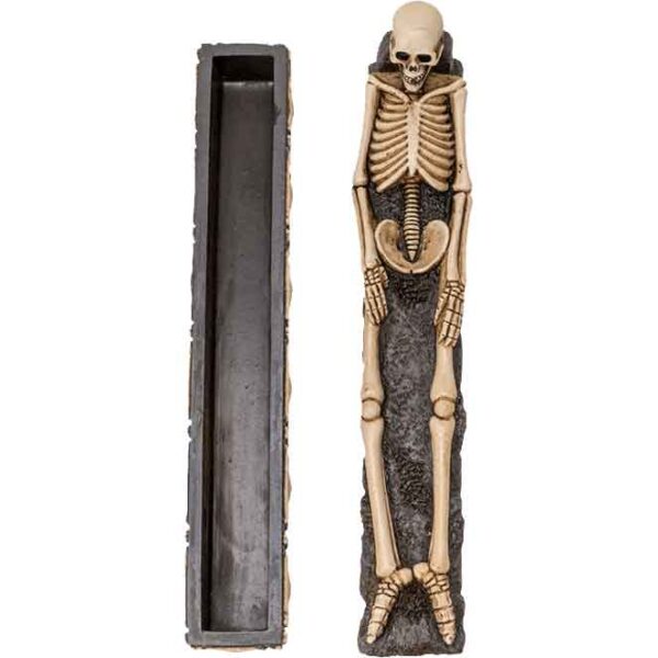 Skeleton Incense Burner Box