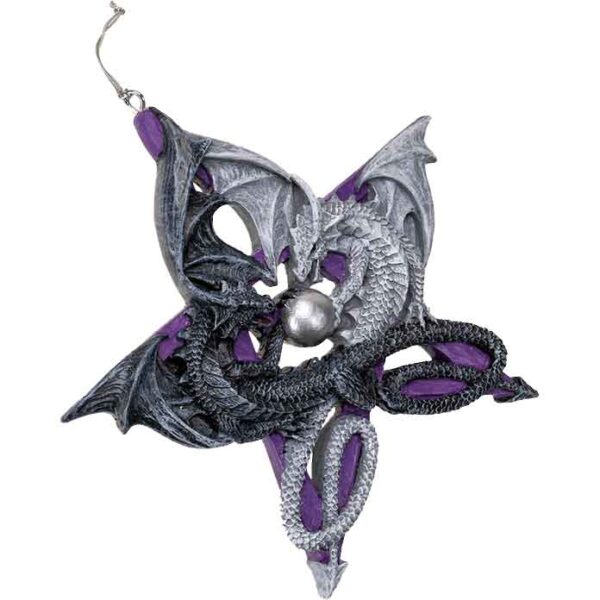 Pentagram Dragon Christmas Ornament