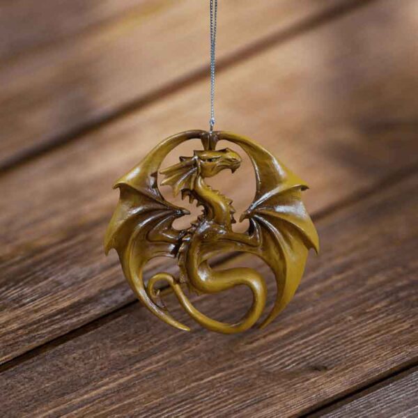 Dragon Medal Christmas Ornament