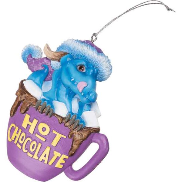 Hot Chocolate Dragon Christmas Ornament