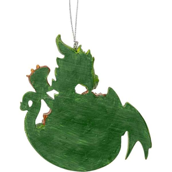 Gingerbread Dragon Christmas Ornament