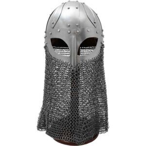 Viking Spectacle Helmet with Chainmail