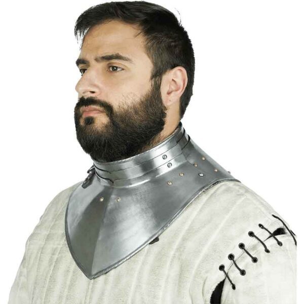 Gothic Knight's Steel Gorget