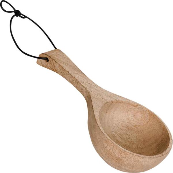 Medieval Wooden Kuksa Spoon