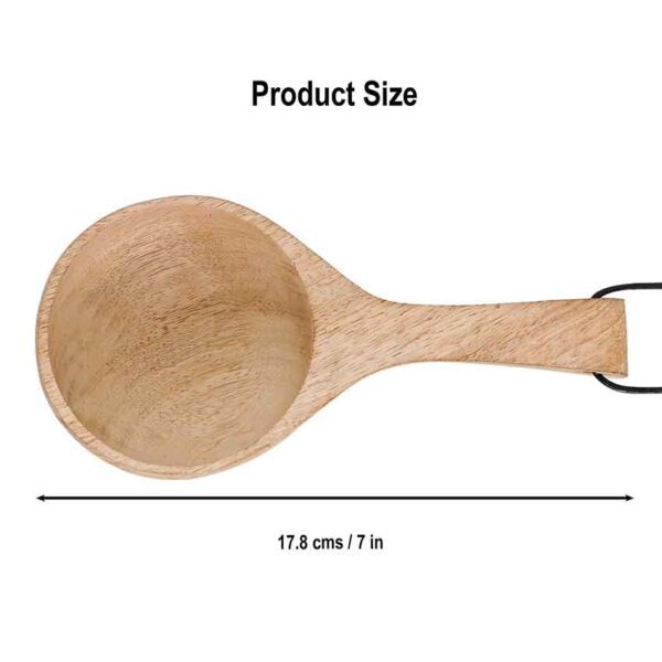 Medieval Wooden Kuksa Spoon