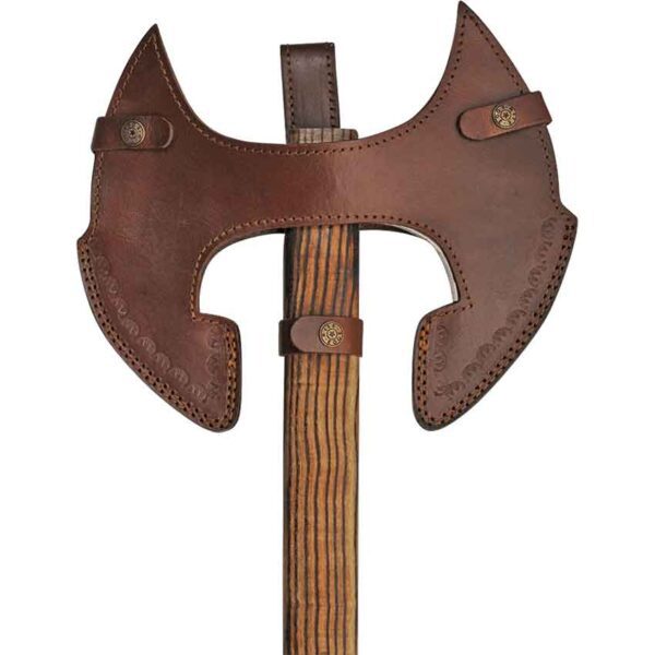 Double-Headed Celtic Battle Axe