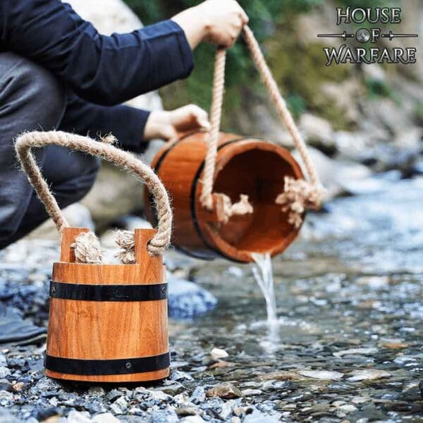 Wooden Bucket - Medium